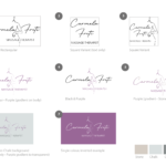 Carmela Freti Logo Colour Concepts 1